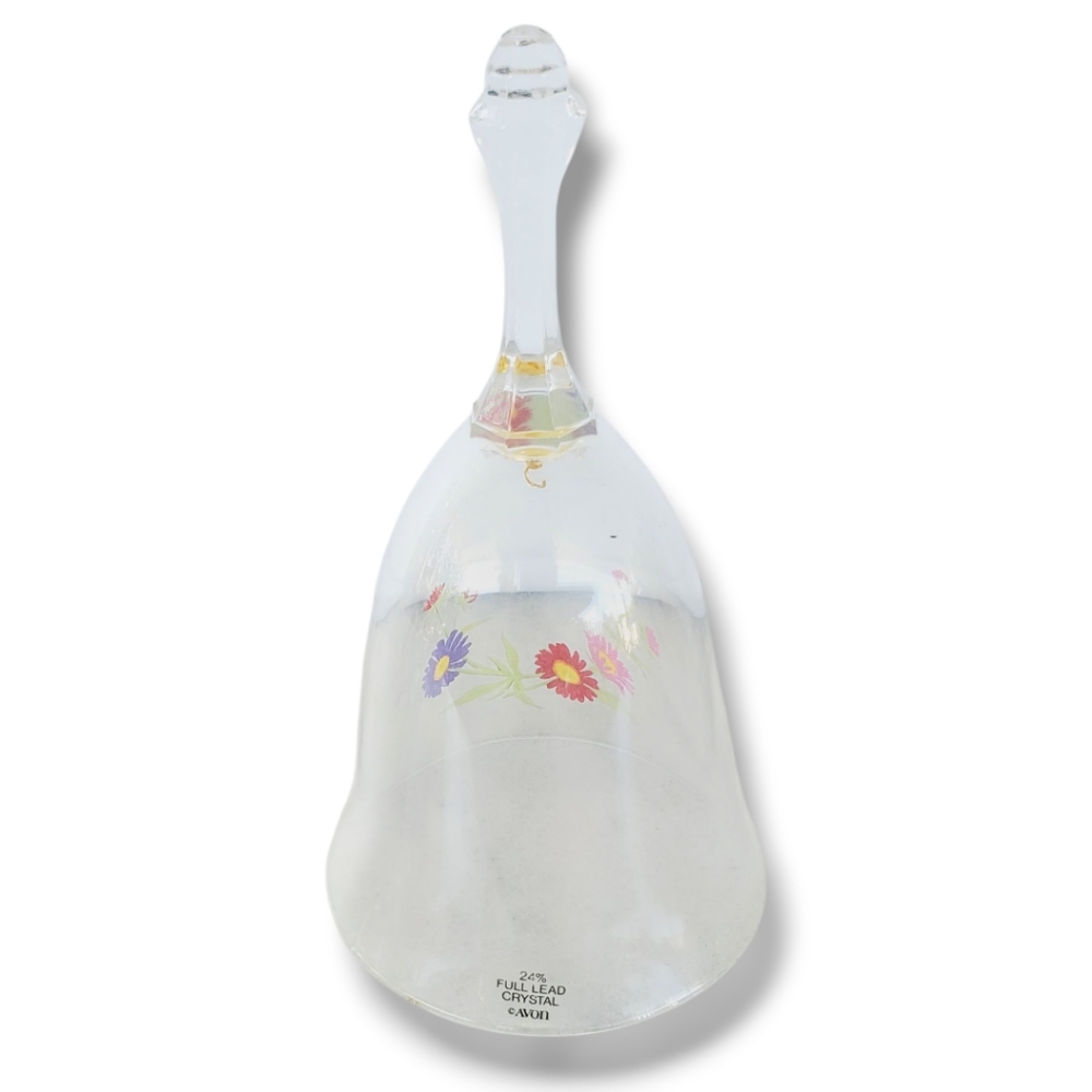 🔴 LAST CHANCE ITEM Avon Lead Crystal Birthday Bell-September Vintage from the